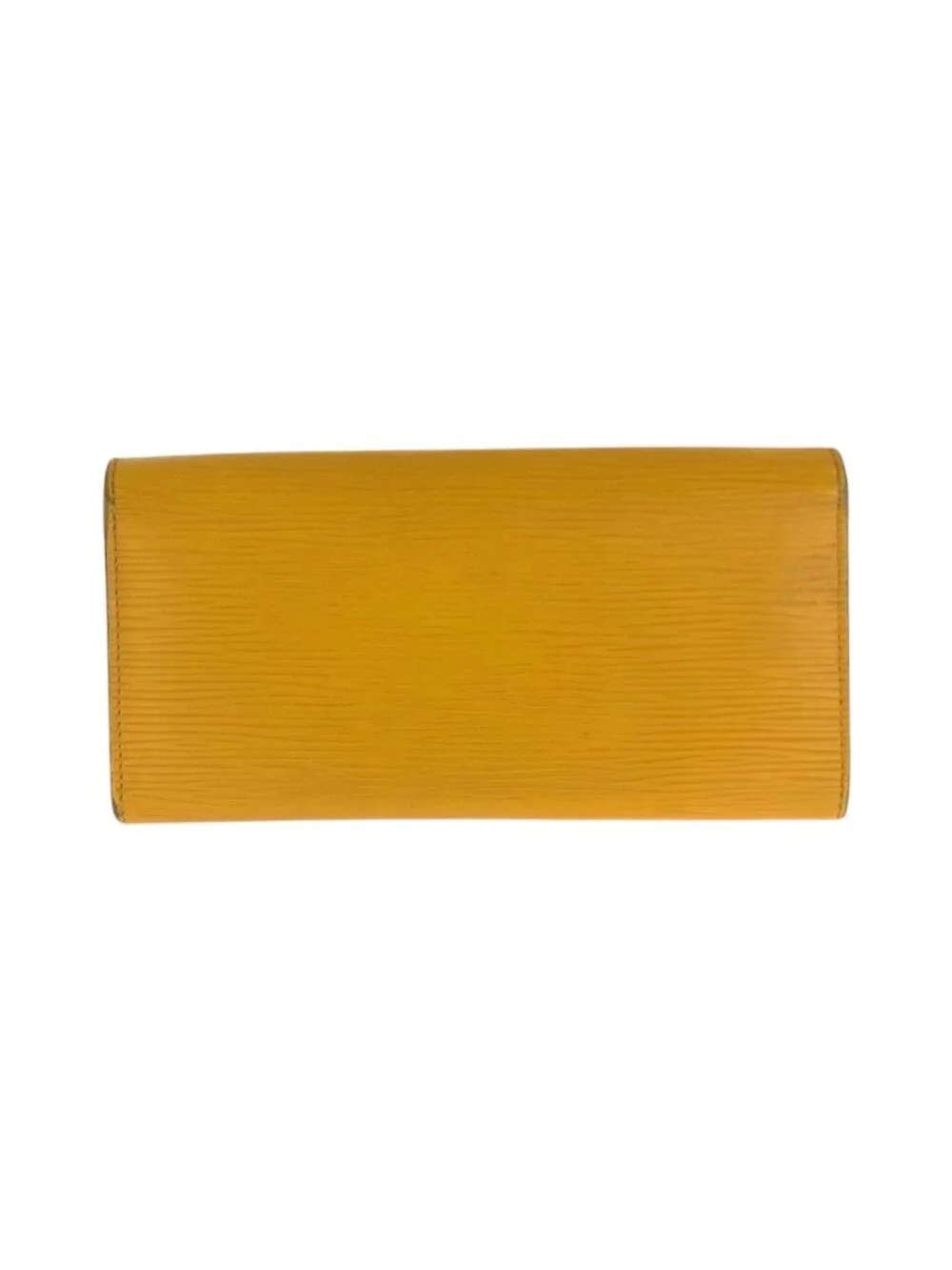 Louis Vuitton Epi Portefeuille Emily Yellow Wallet